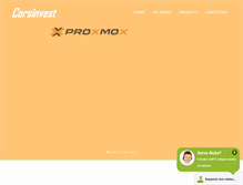 Tablet Screenshot of corsinvest.it